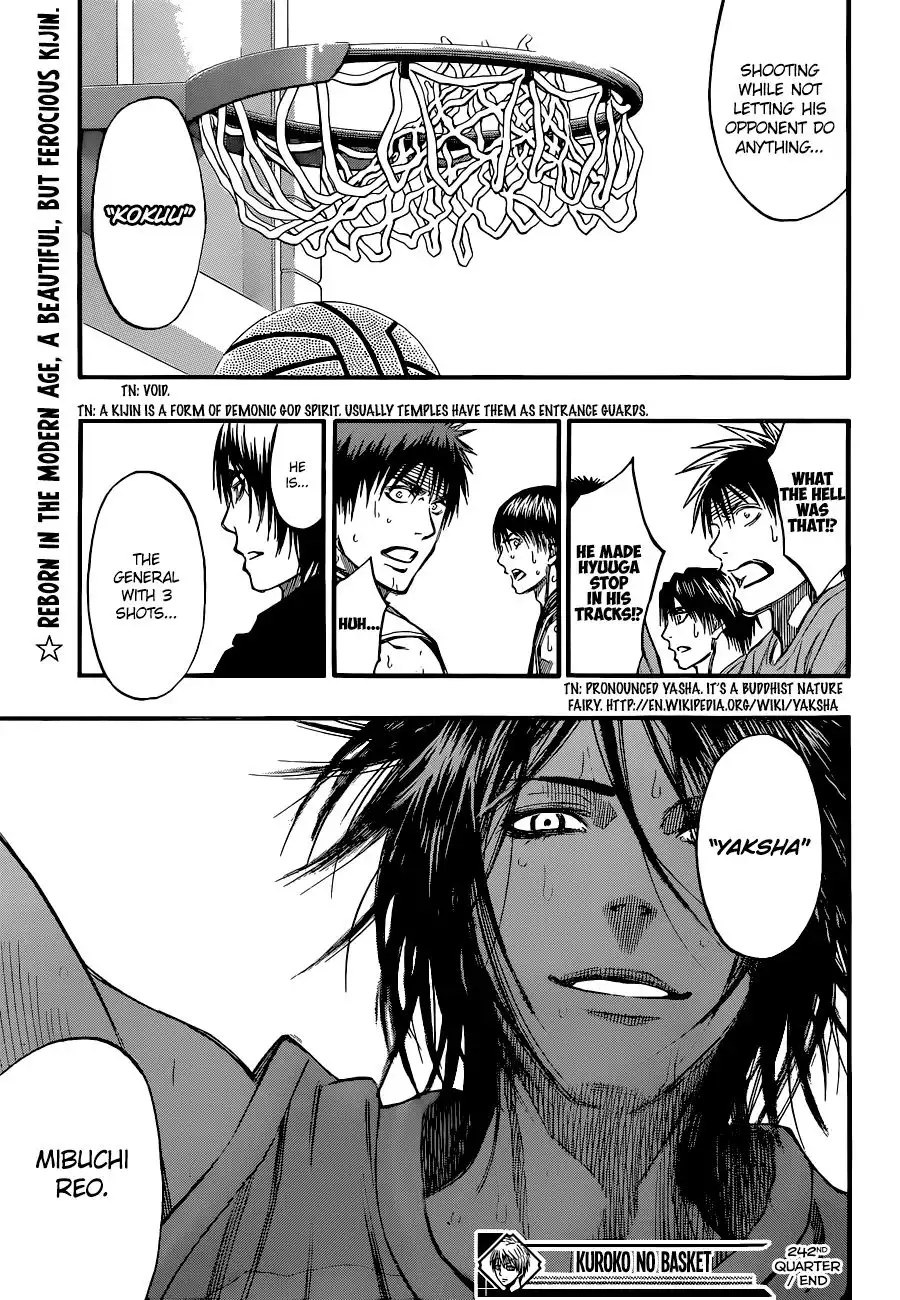 Kuroko no Basket Chapter 242 21